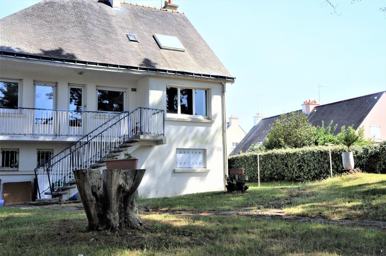 Maison 7 Personnes Avec Grand Jardin - Proche Plage - Argantel Ploemeur Exterior foto